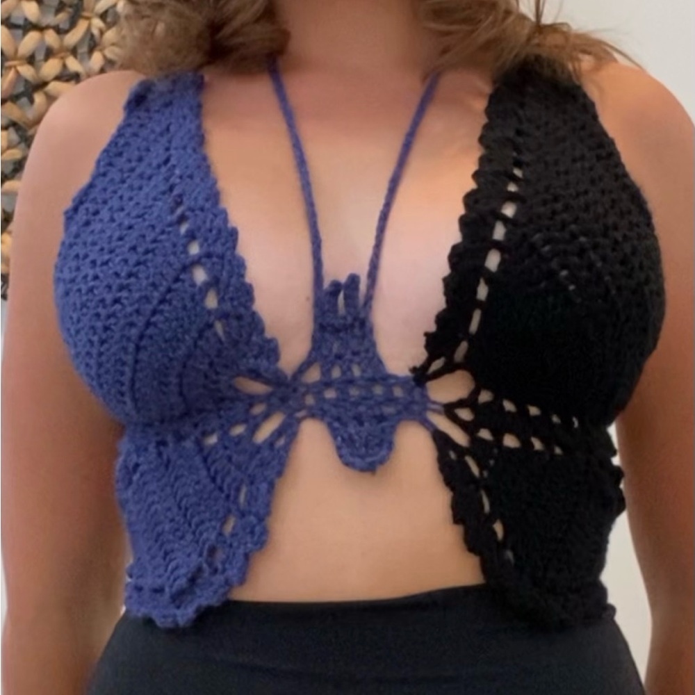 Custom Handmade to order butterfly top